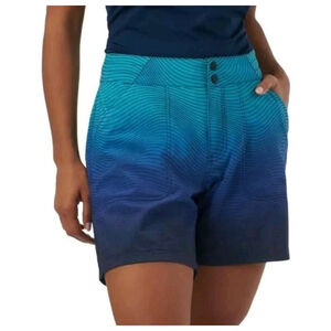 SEA-DOO Womens Classic 6" Boardshort Royal Blue Ombre Size XS Shorts Surf